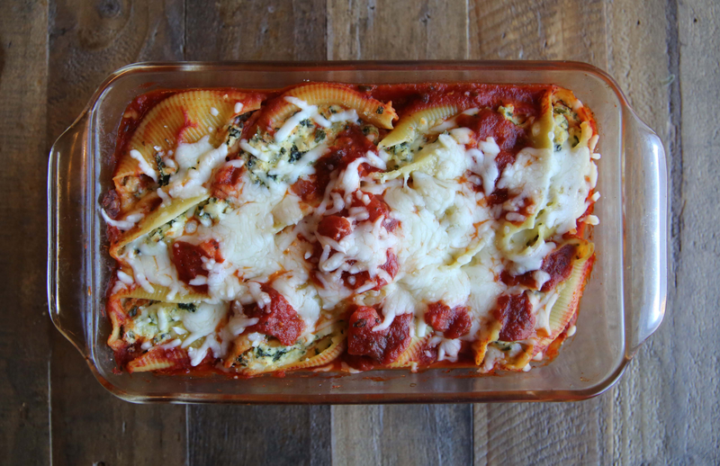 Illustration for article titled How to make my mother’s stuffed shells, a 3-cheese crowd pleaser